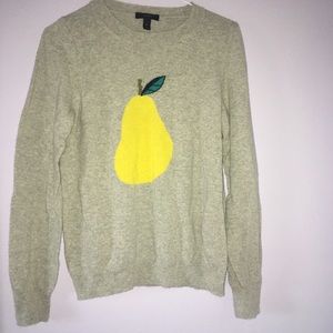 J Crew “Pear” Sweater size Medium